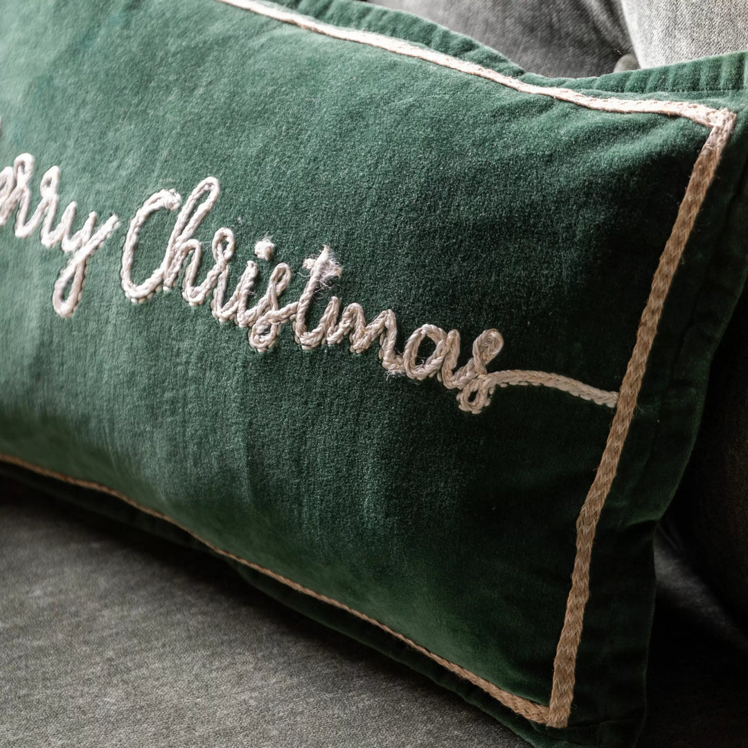 Velvet Natures Forest Merry Tree Cushion