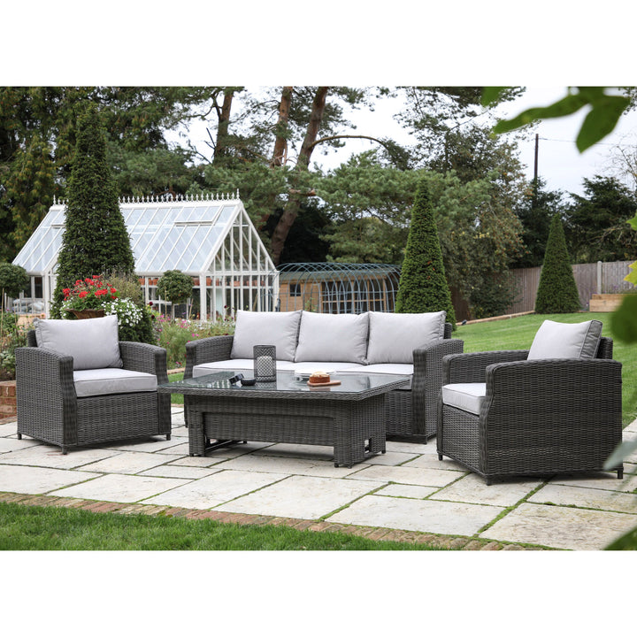 Sovera 3 Seater Dining Set Rising