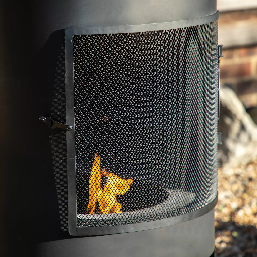 Bologna Chiminea with Pizza Shelf