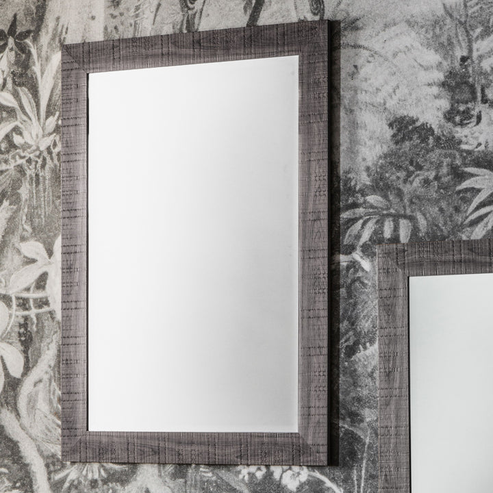 Grey Wash Deacon Mirror