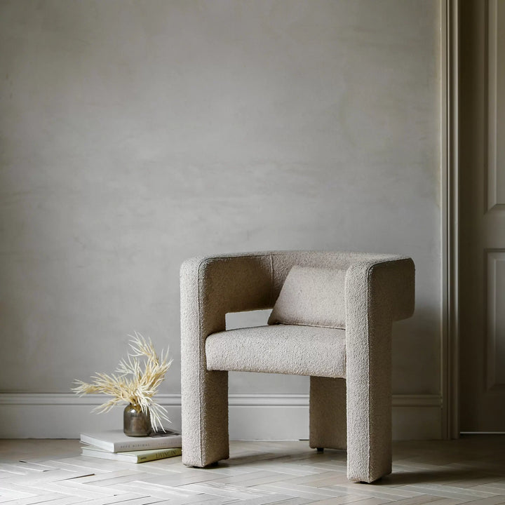 Arezzo Taupe Armchair