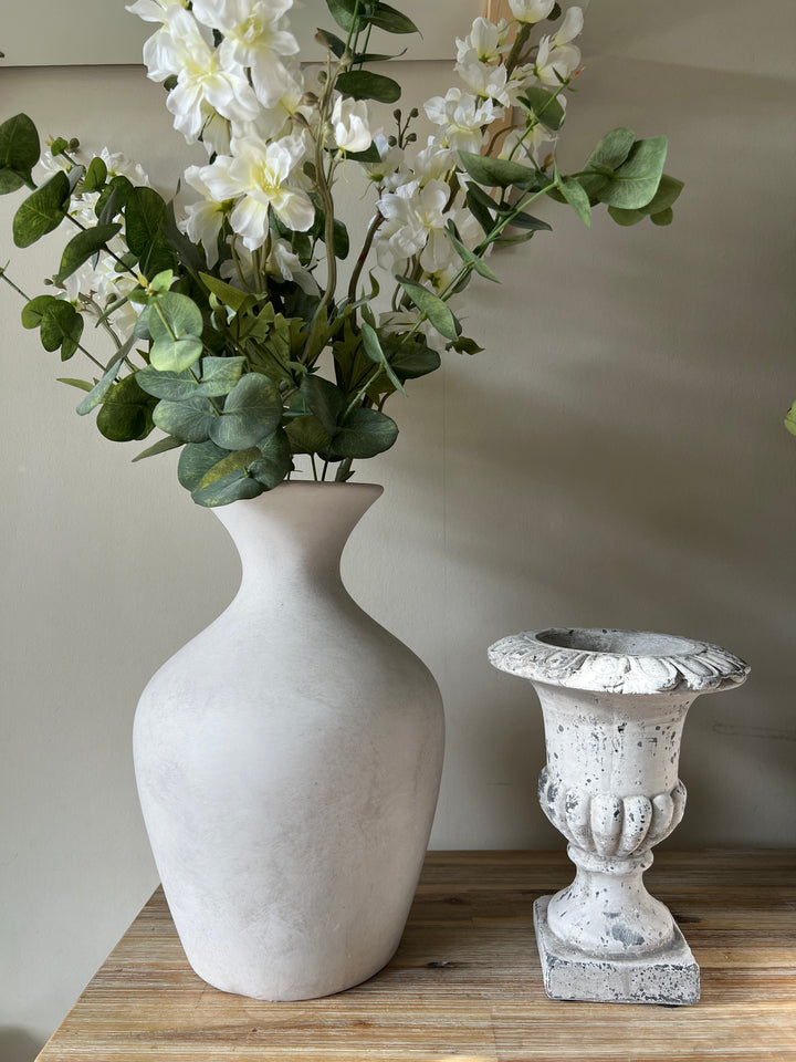 Darcy Ellipse Stone Vase