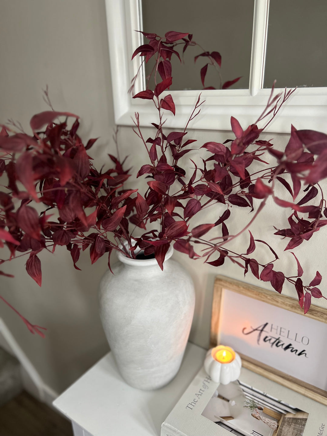 Autumnal Burgundy Luscious Bunch