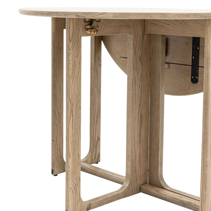 Craft Folding Dining Table | Smoked