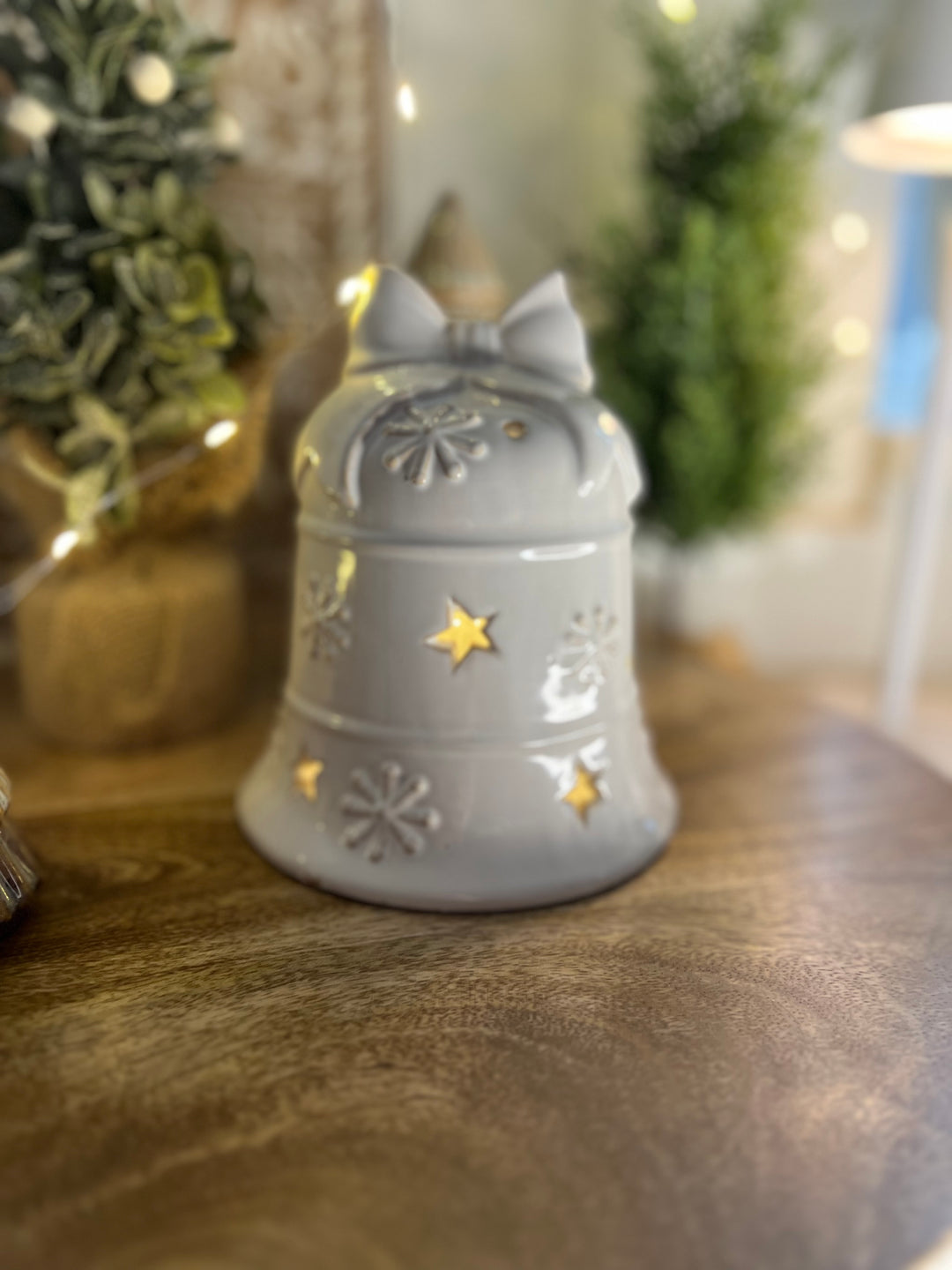 LED Bell Ornament 15cm