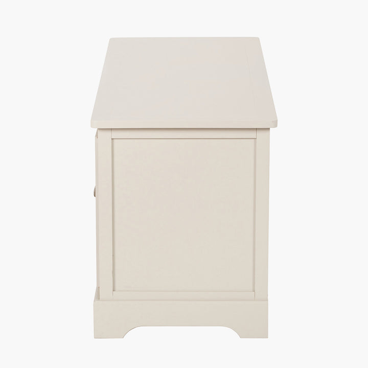 Croft Linen Pine Wood 3 Drawer Unit