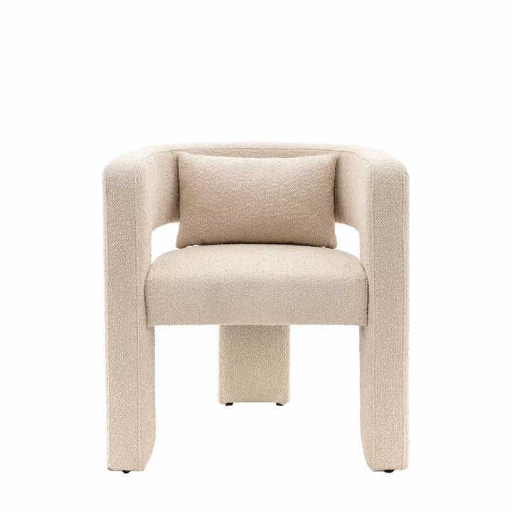 Arezzo Taupe Armchair