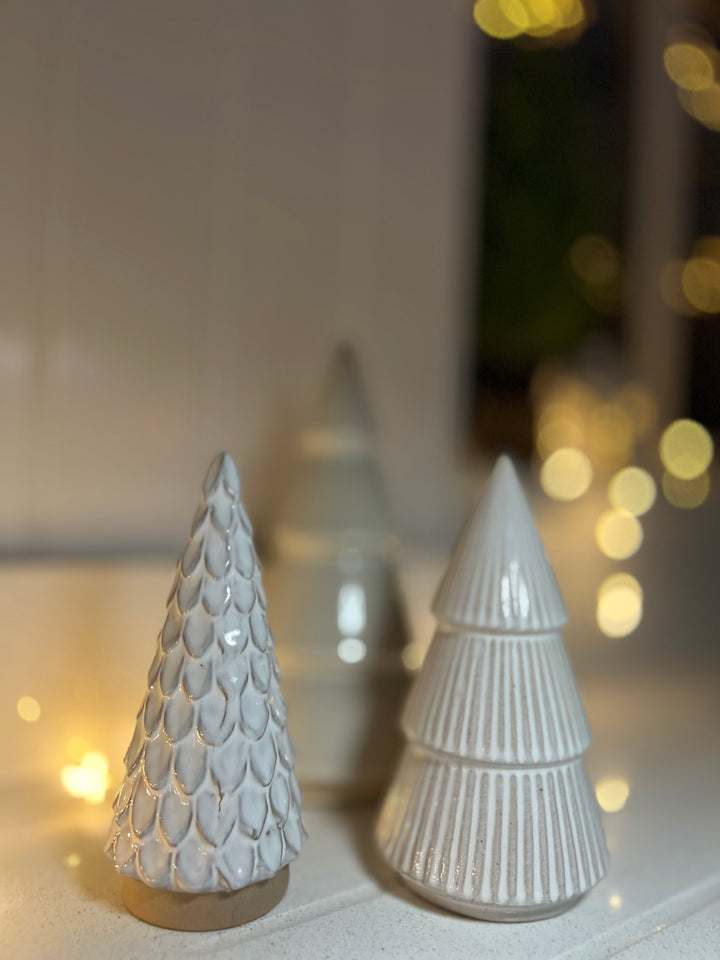 Scalloped Ceramic Tree | Small 16cm