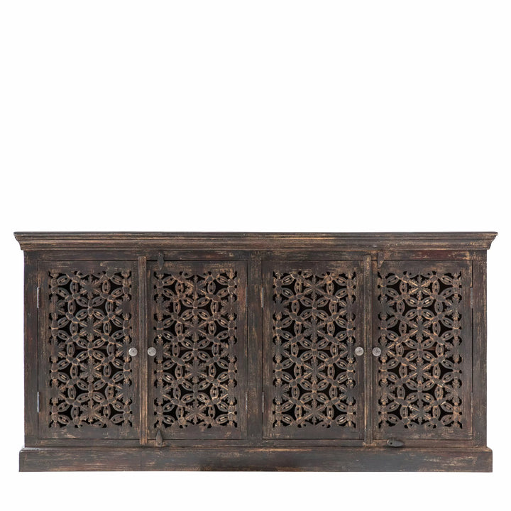 Balotra 4 Door Mango Wood Sideboard