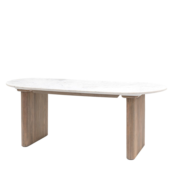 Catalan Marble Top Dining Table