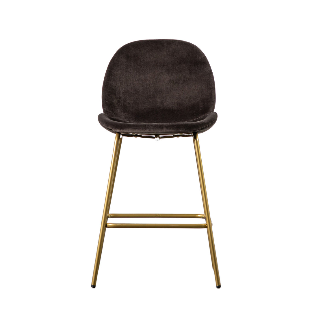 Black Velvet Flanagan Stool | 2 pack