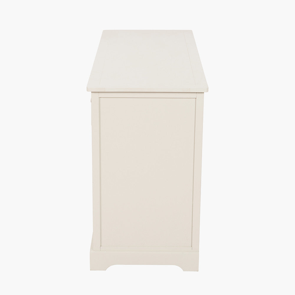 Croft Linen Pine Wood 3 Door 3 Drawer Unit