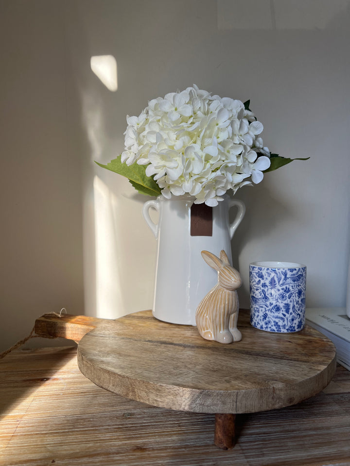 For You White Vase 18cm