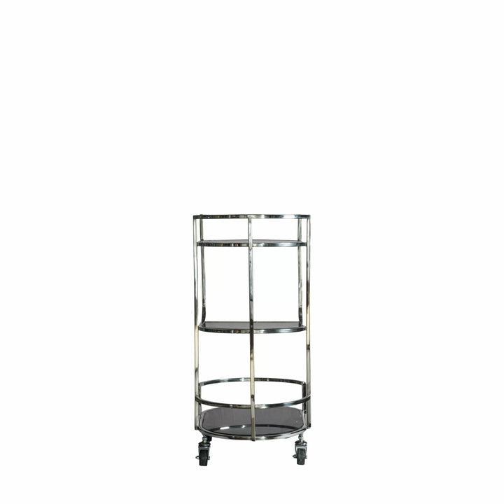 Beauchamp Drinks Trolley Silver