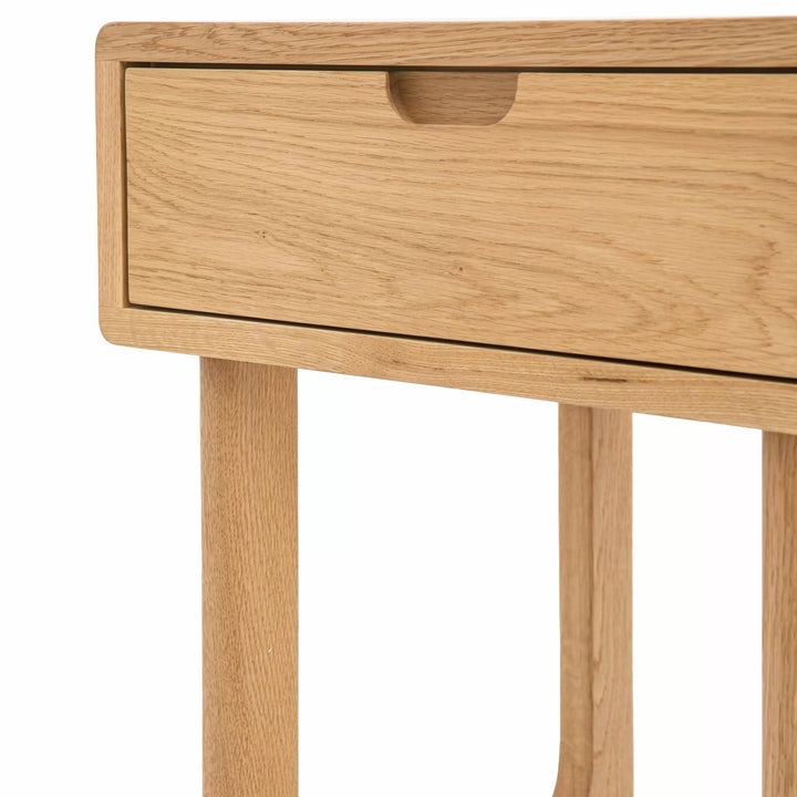 Craft 1 Drawer Bedside Oak