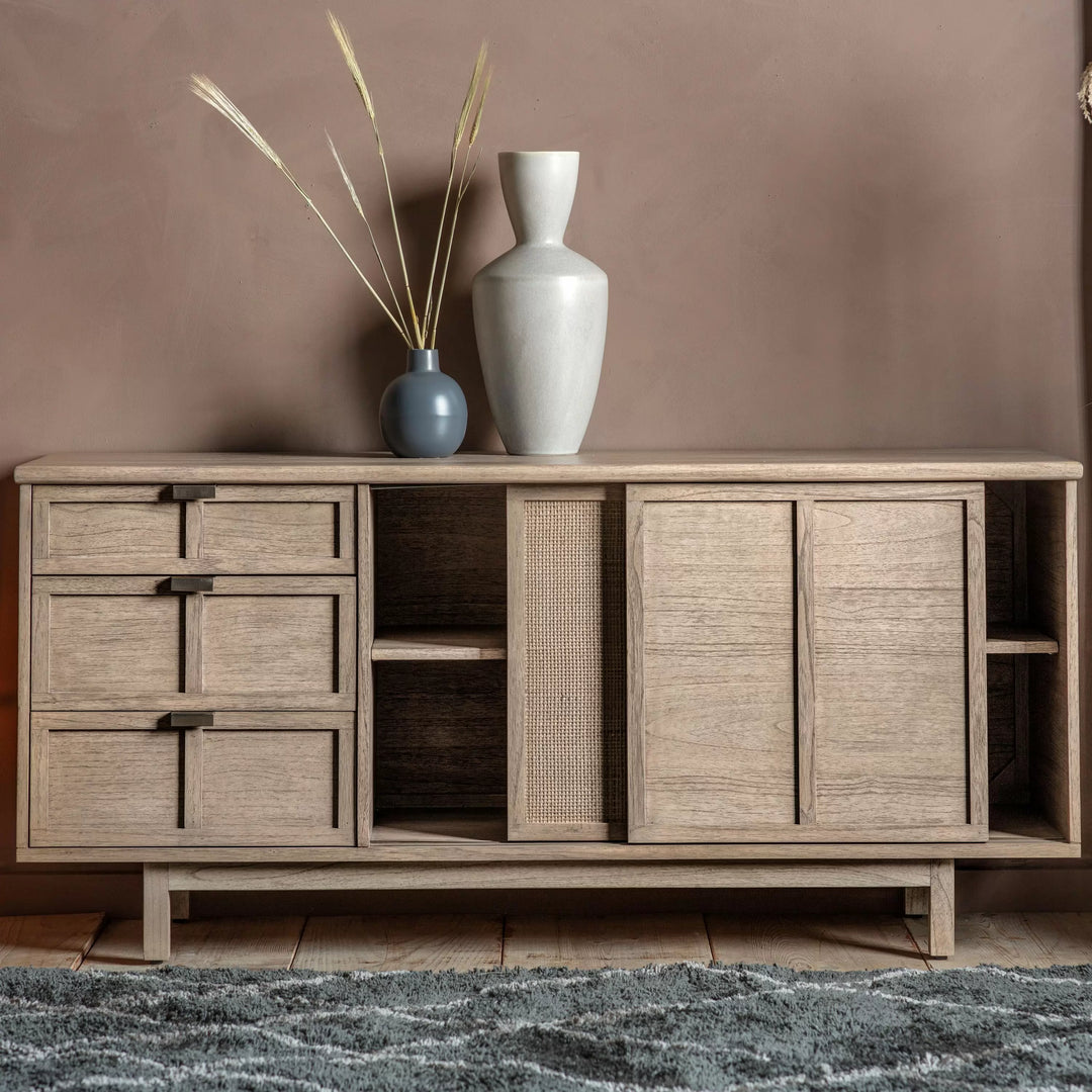 Kyoto 3 Drawer 2 Door Sideboard