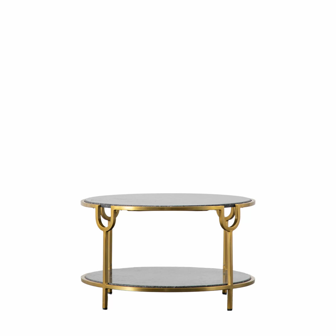 Weston Coffee Table Black Marble