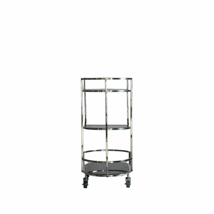 Beauchamp Drinks Trolley Silver