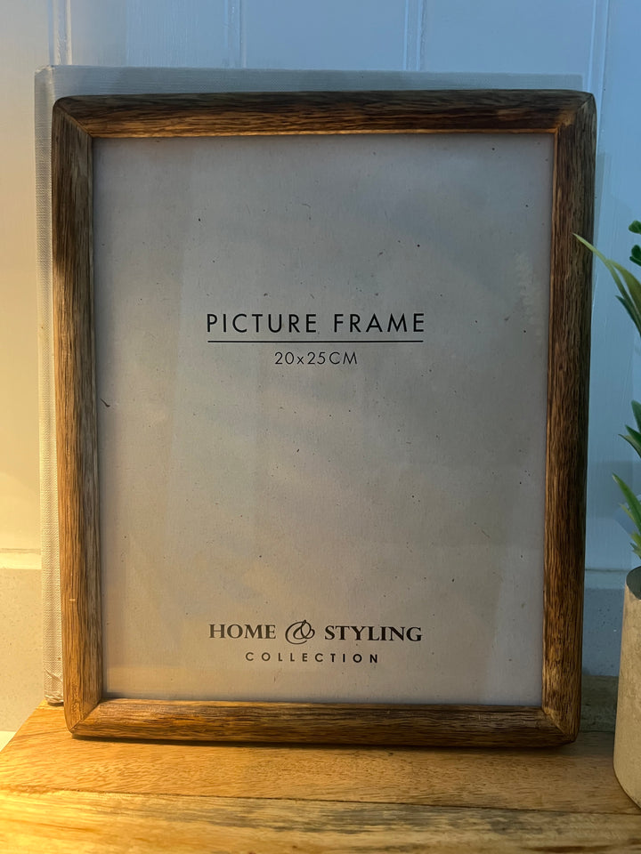 Chunky Wooden Photo Frame 20cm x 25cm