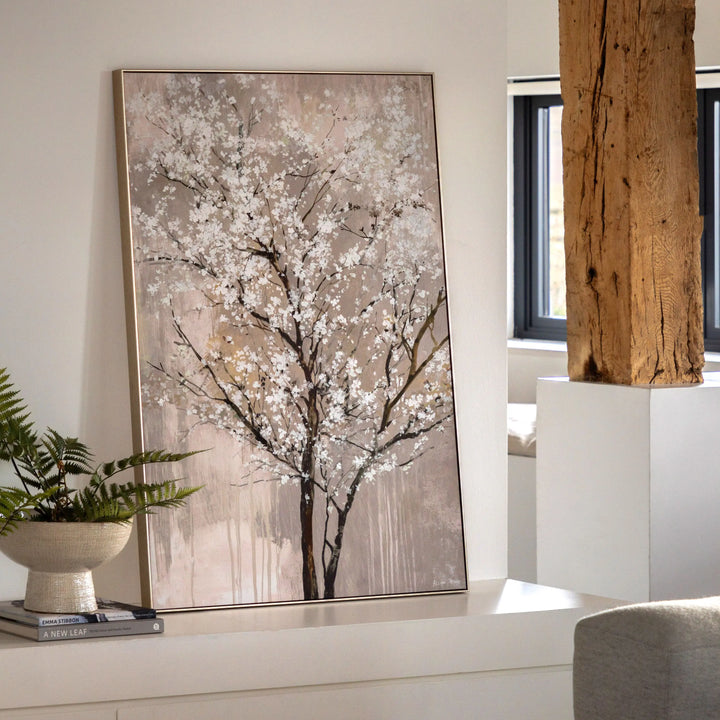 Blossom Breeze Framed Canvas