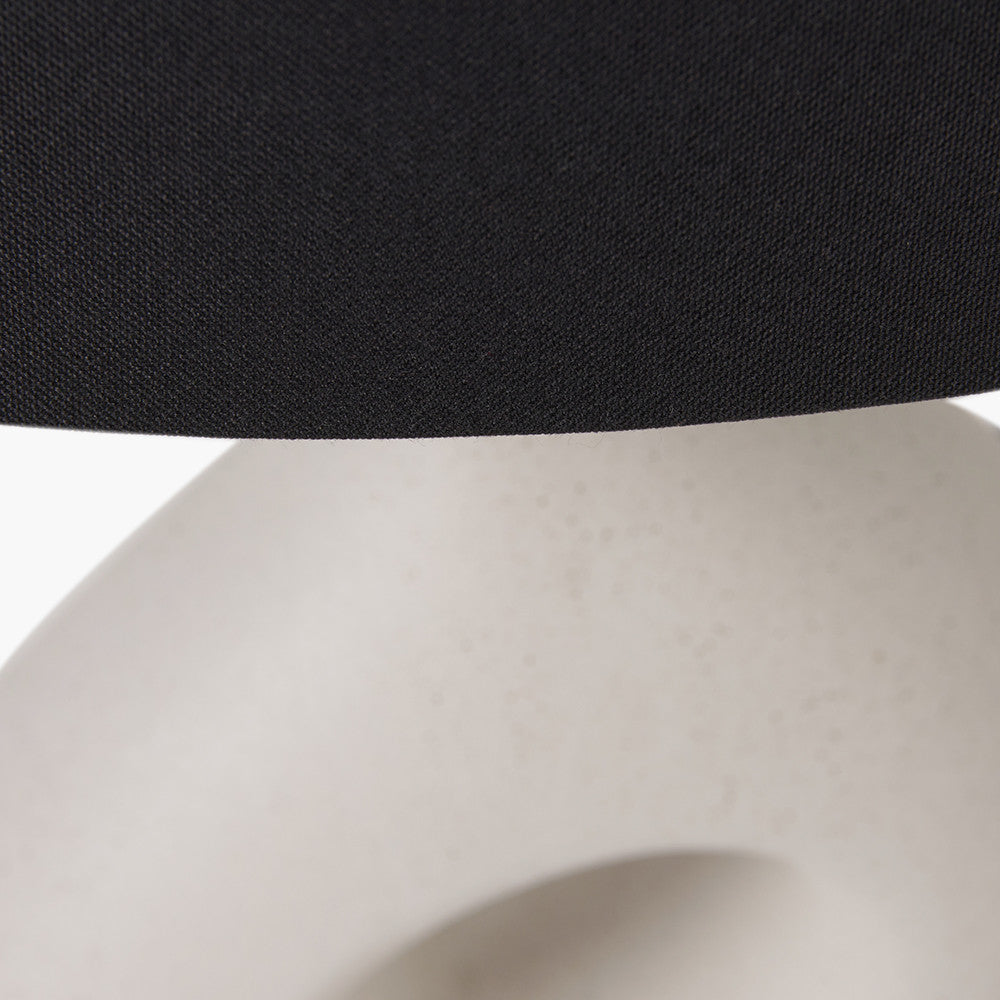 Ulla Monochrome Organic Ceramic Table Lamp