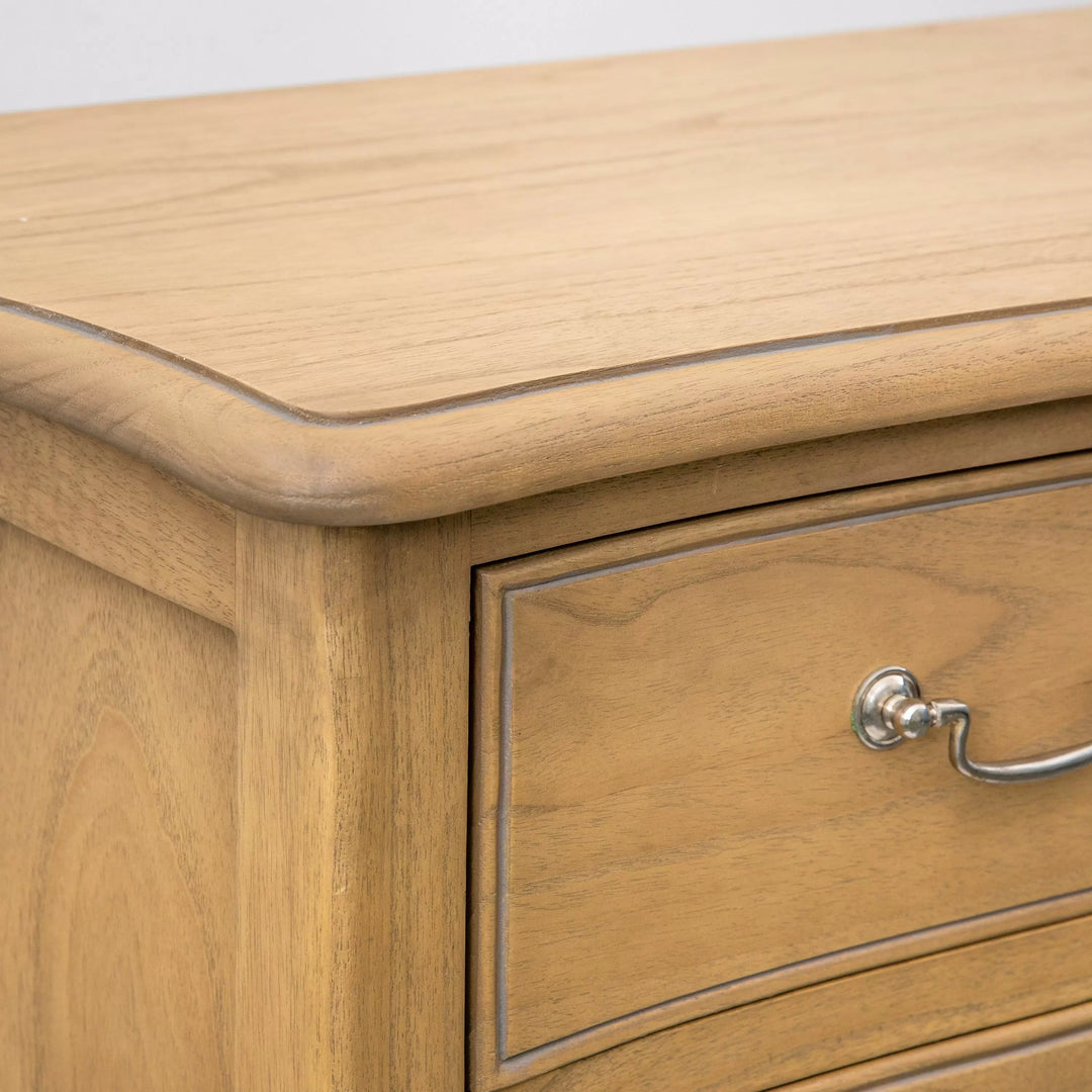 Chic 5 Drawer Chest Weathered