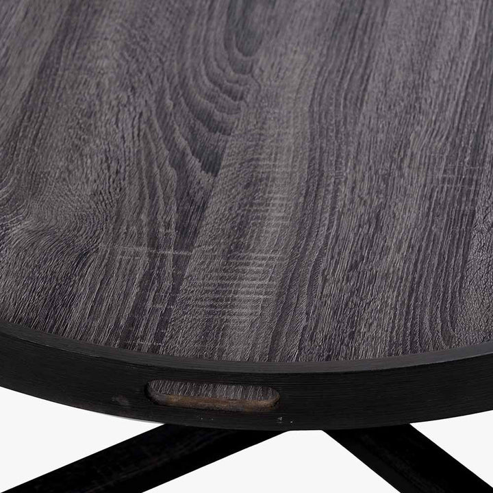 Marmara Dark Grey Oak Veneer Coffee Table