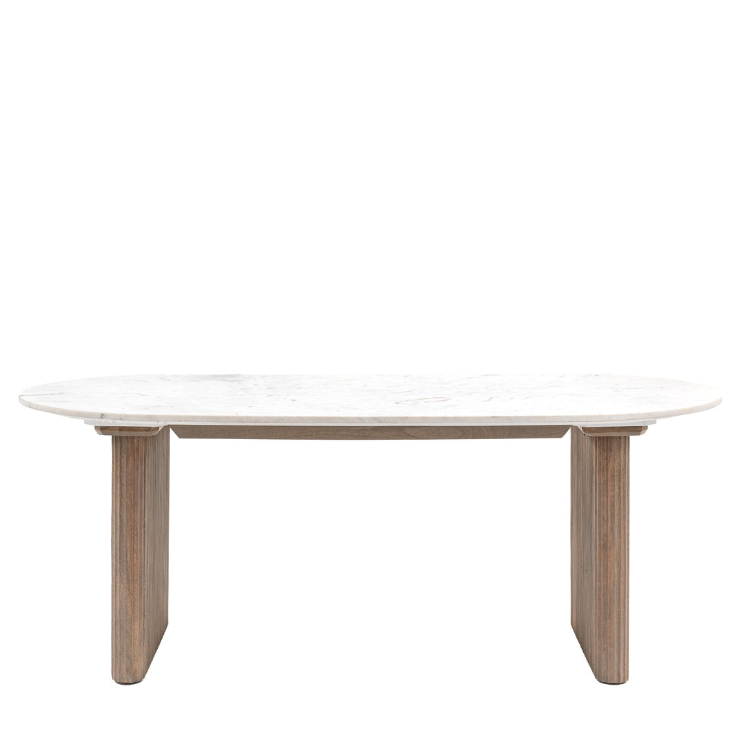 Catalan Marble Top Dining Table