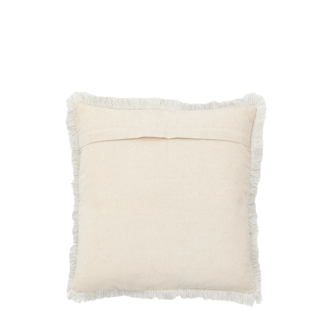 Saffron Neutral Woven Cushion