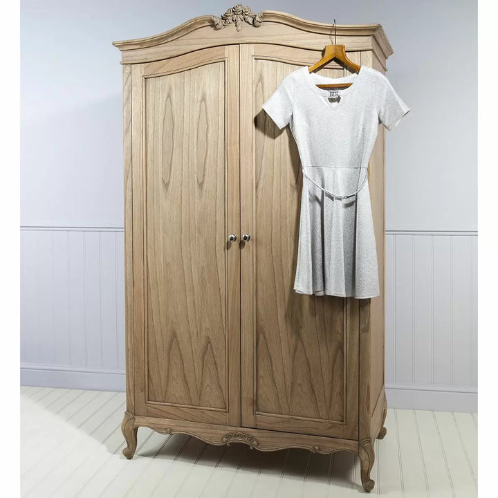 Chic 2 Door Wardrobe Weathered