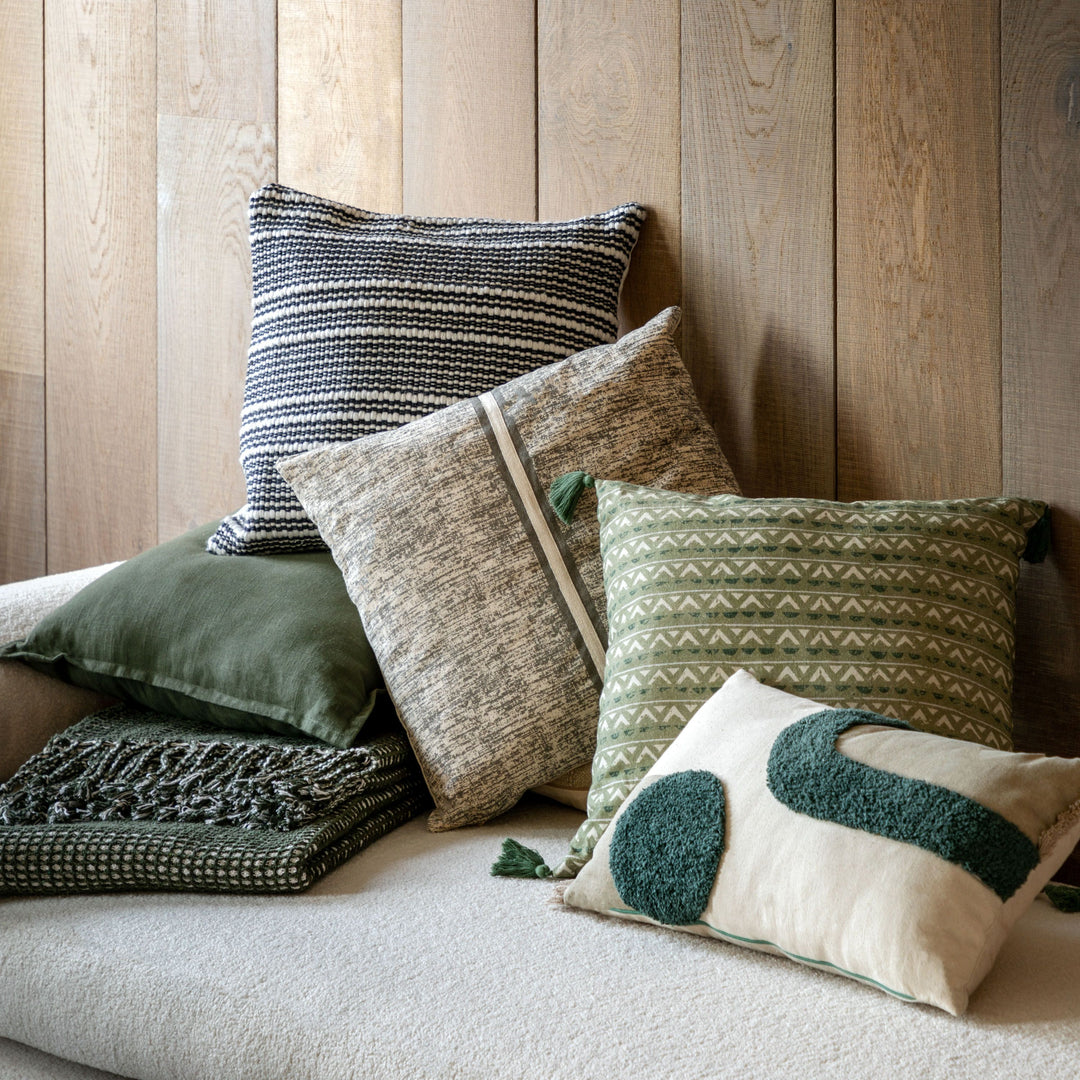 Provence Khaki Cushion