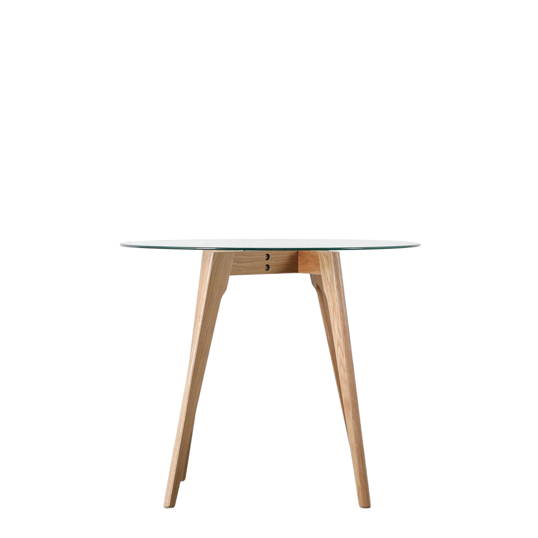 Blair Natural Round Dining Table