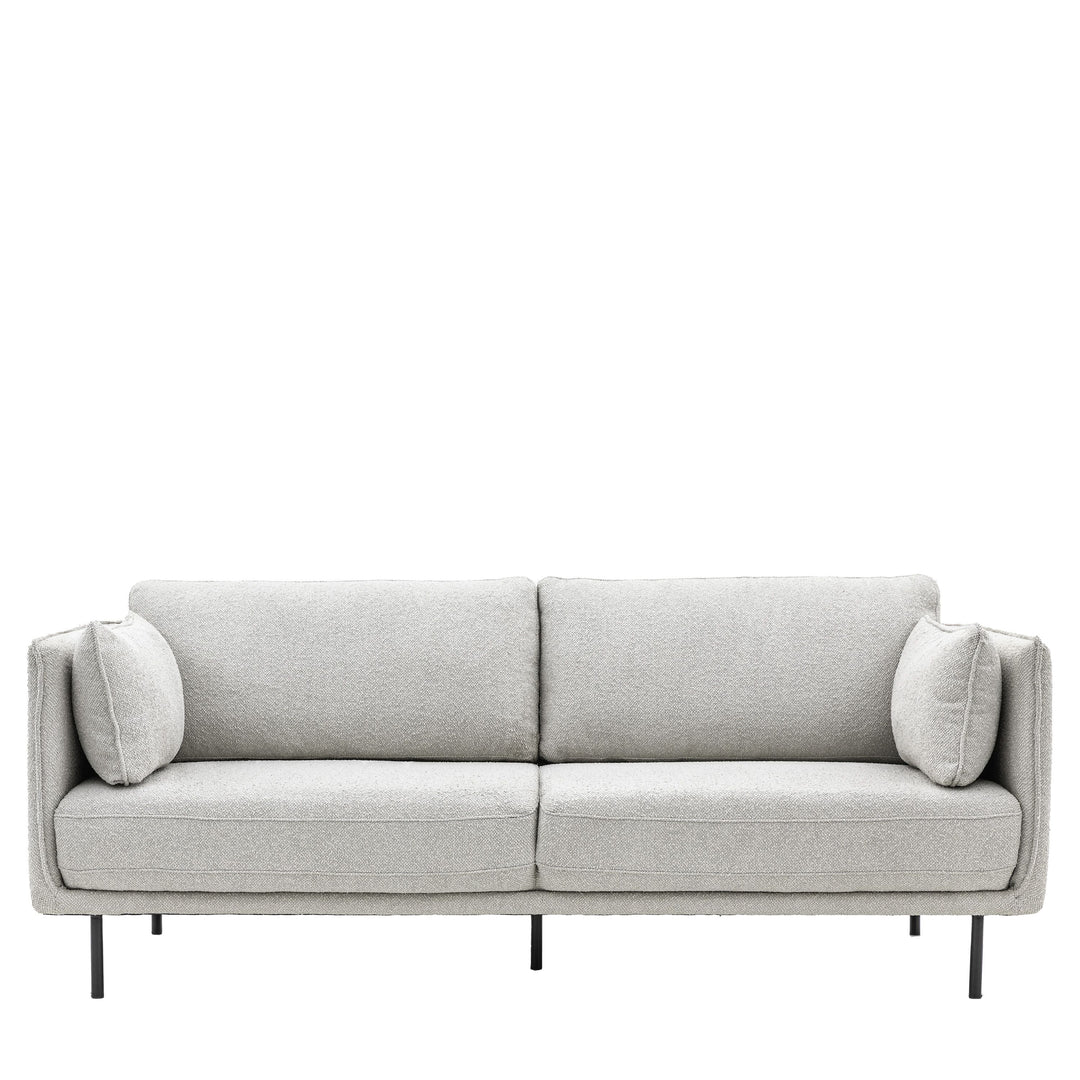 Wigmore Bouclé Sofa |Cool Natural