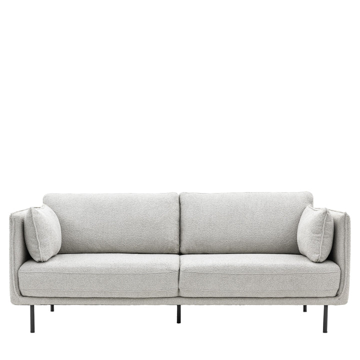 Wigmore Bouclé Sofa |Cool Natural