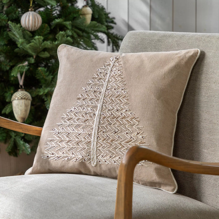 Pearly White Single Tree Cushion