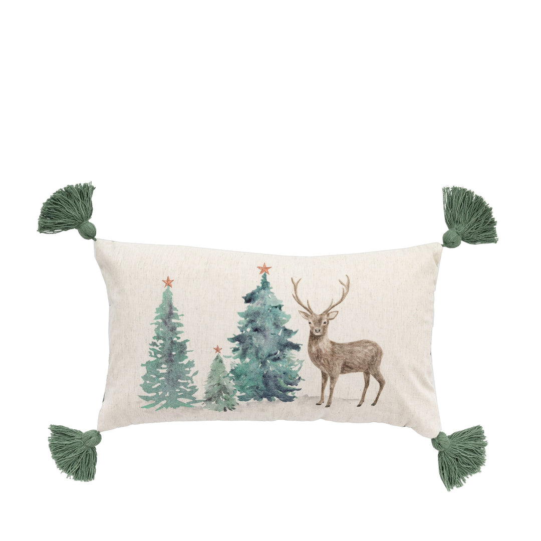 Forest Stag Cushion Cover
