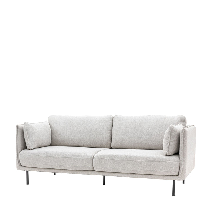 Wigmore Bouclé Sofa |Cool Natural