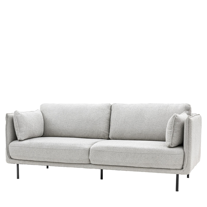 Wigmore Bouclé Sofa |Cool Natural