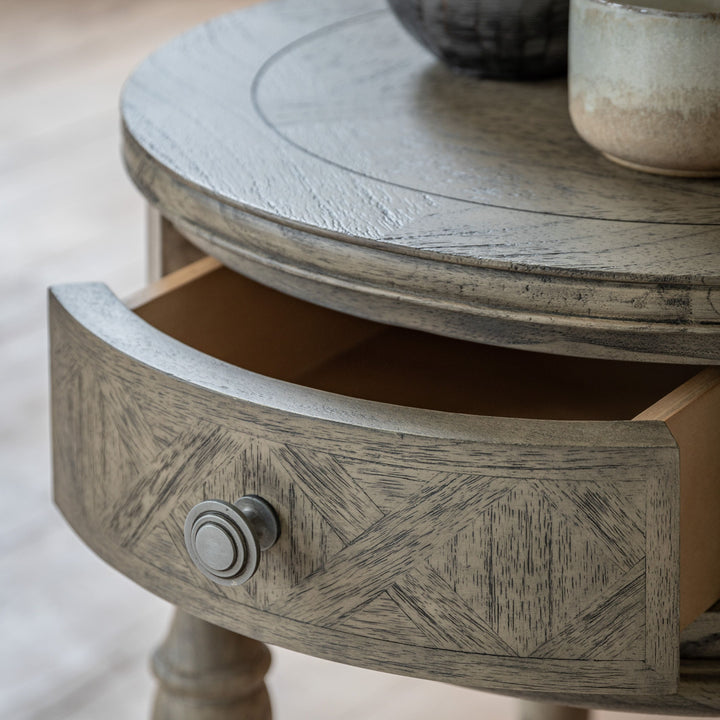 Mustique 1 Drawer Side Table