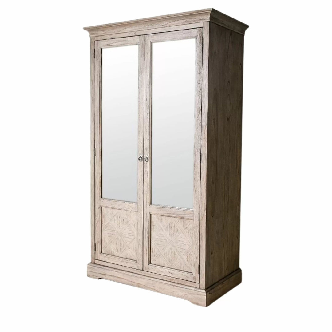 Mustique 2 Mirror Door Wardrobe