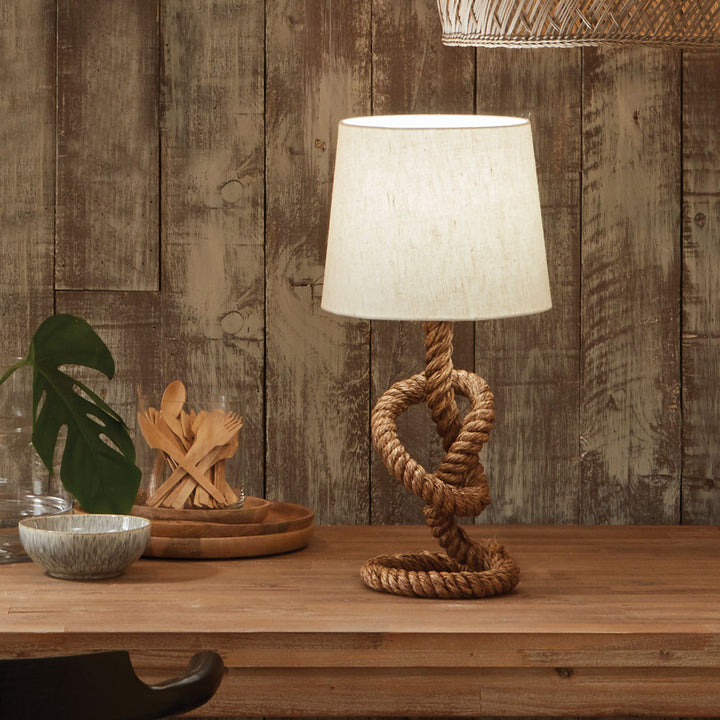 Martindale Rope Knot and Jute Table Lamp