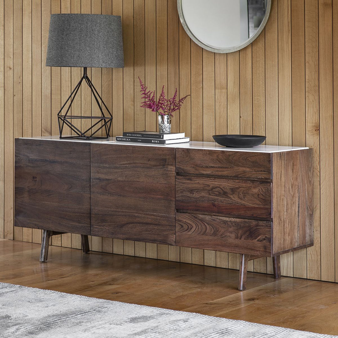 Barcelona Marble Top Sideboard