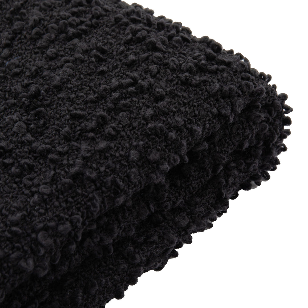 Bologna Black Throw