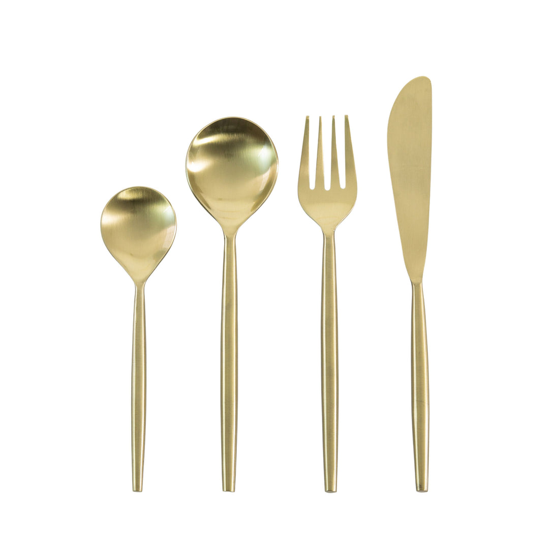 Juni Gold Cutlery Set