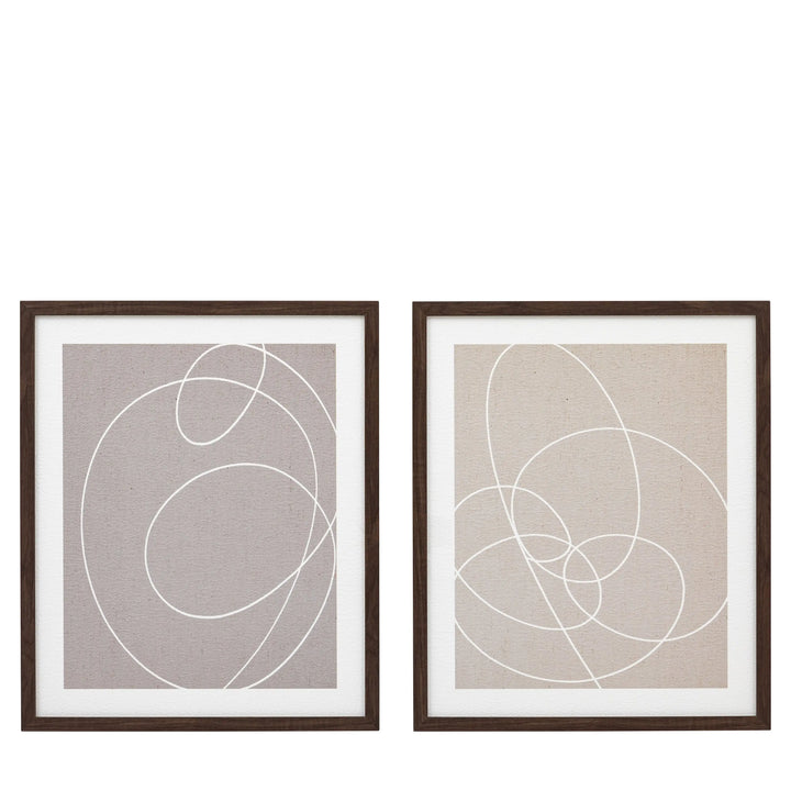 Continuation Framed Art Set of 2