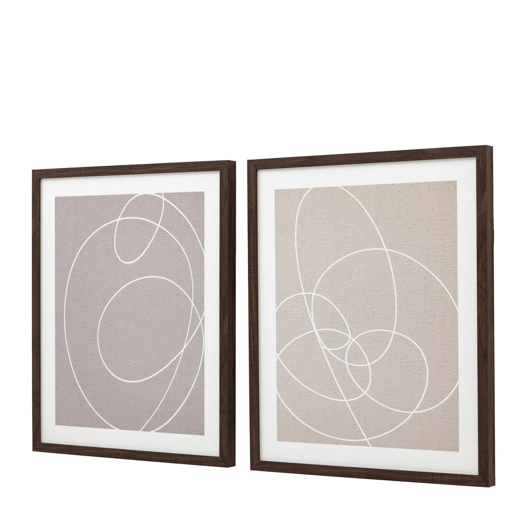 Continuation Framed Art Set of 2