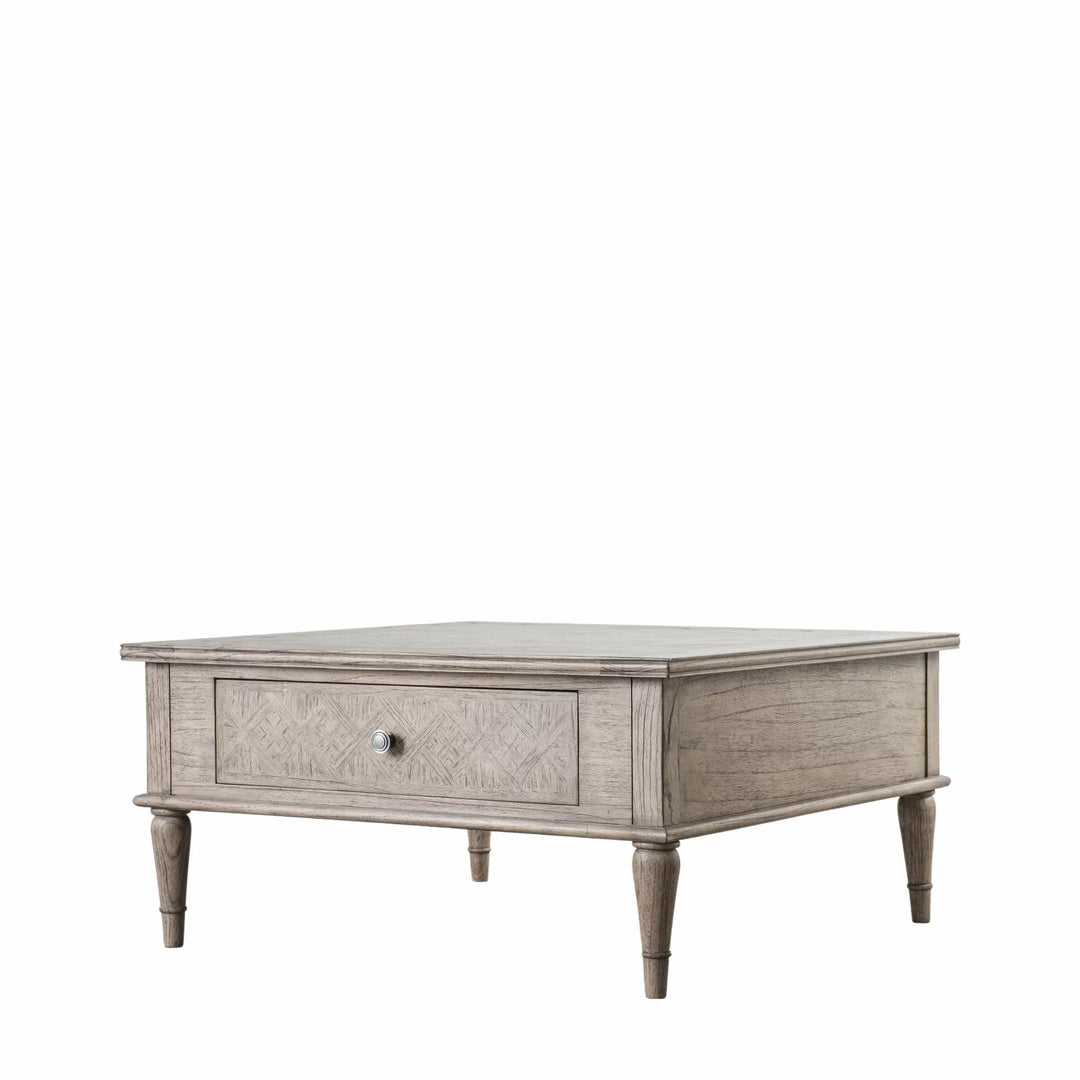 Mustique Square 2 Drawer Coffee Table