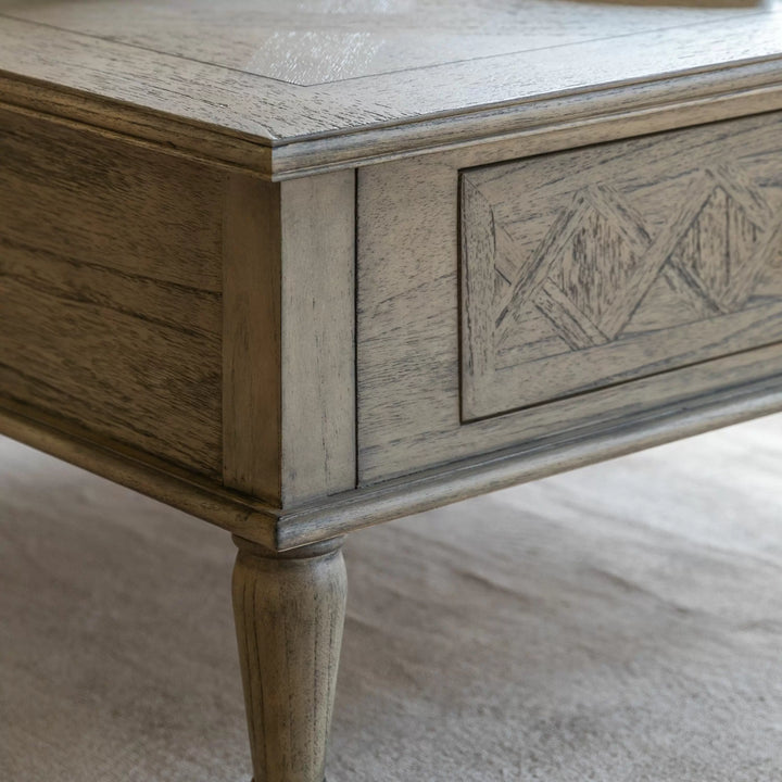 Mustique Square 2 Drawer Coffee Table