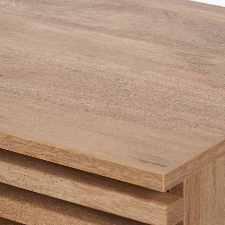 Larvik Natural Eucalyptus Wood 1 Drawer Unit