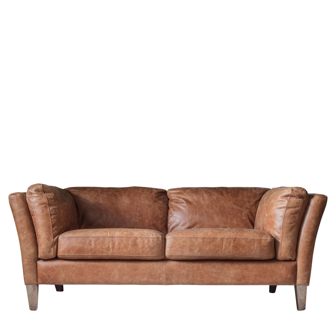Ebury Vintage Leather Seater Sofa – Home Pieces
